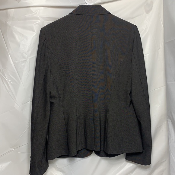 THE Limited Light Black Button Front Blazer Size 10 - Picture 3 of 5